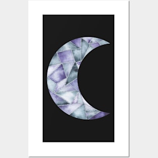 Crystal moon Posters and Art